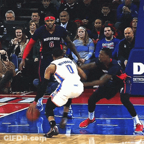 Russell Westbrook Shoot GIF