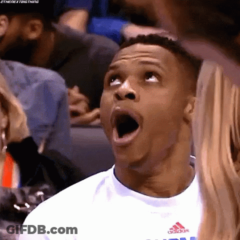 Russell Westbrook Yawn GIF