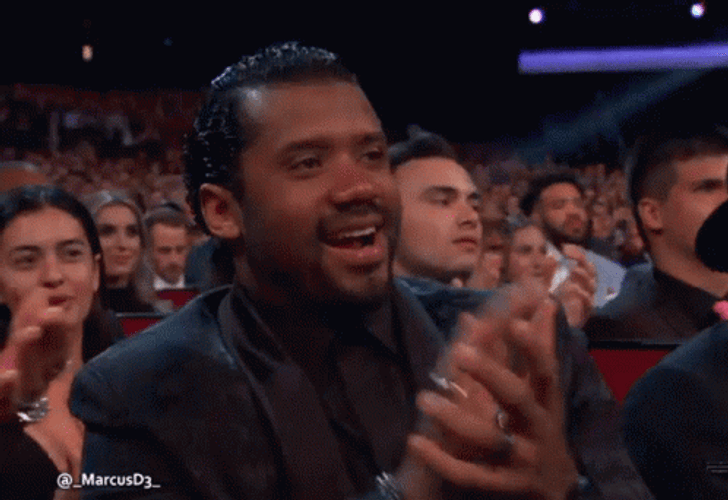 Russell Wilson Applause GIF