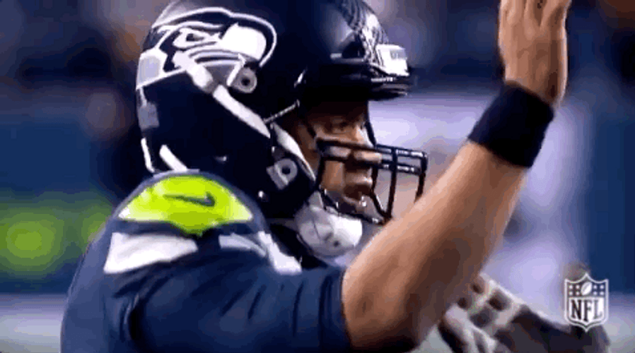 Russell Wilson Clip In 2018 GIF
