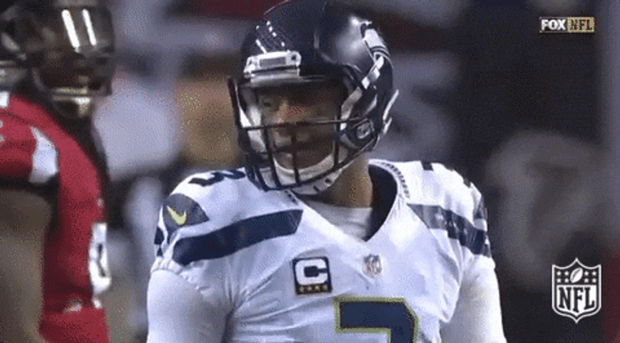 Russell Wilson Frustrated GIF