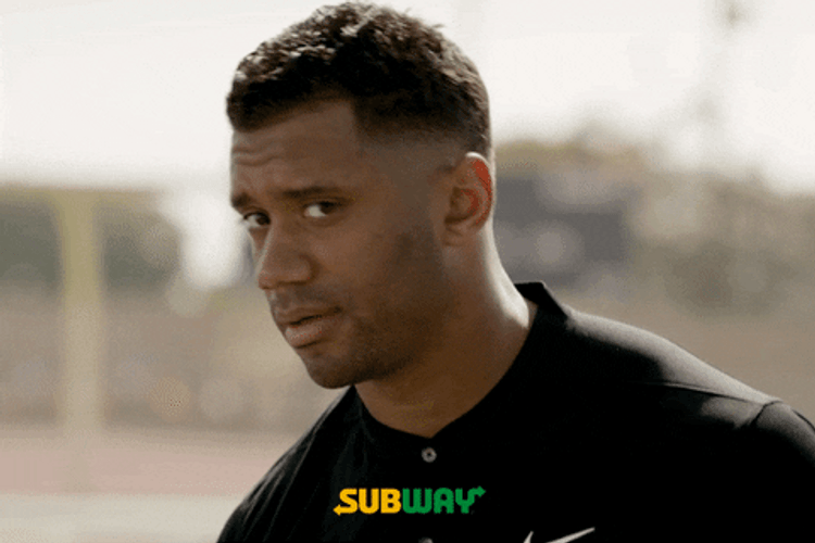 Russell Wilson Head Turn GIF