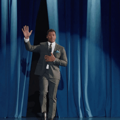 Russell Wilson Hi GIF