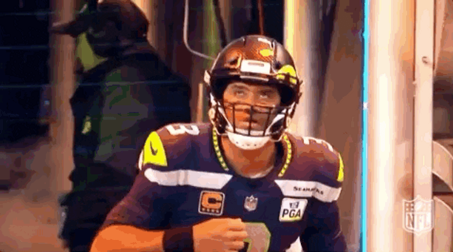 Russell Wilson Marching GIF
