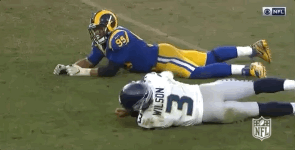 Russell Wilson Rolling GIF