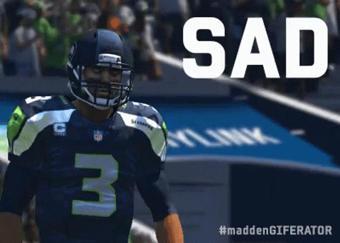 Russell Wilson Seahawks Football GIF