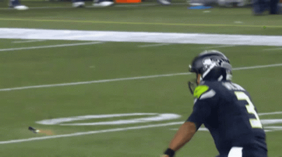 Russell Wilson Success Punch GIF