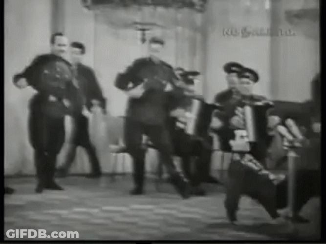 Russian Dance Performance GIF