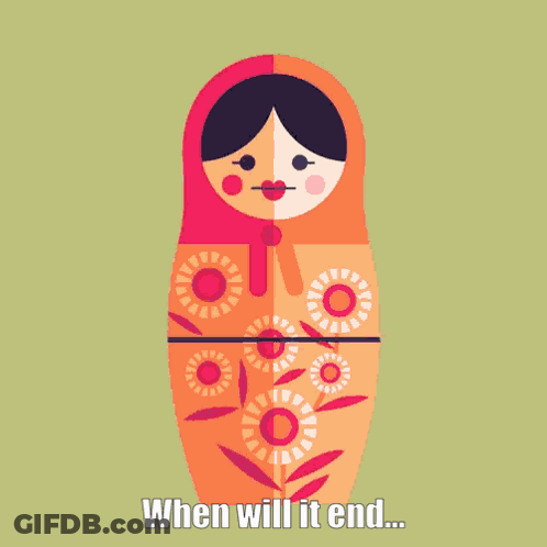 Russian Doll When Will It End GIF