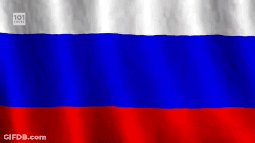 Russian Flag Colors Jack Union Crossover GIF