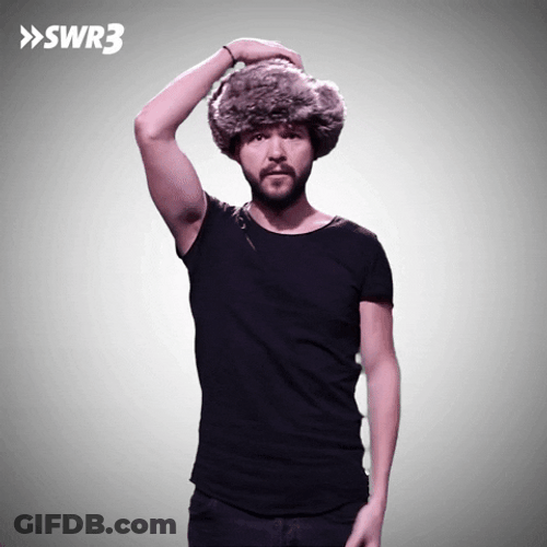 Russian Flimsy Fur Hat Ushanka GIF