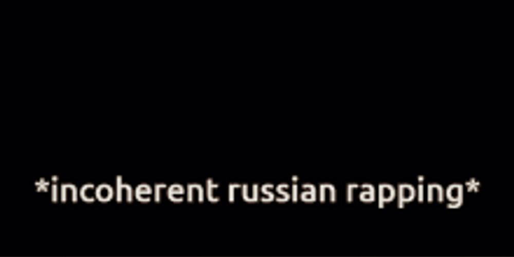 Russian Guy Meme Rapping Singing GIF