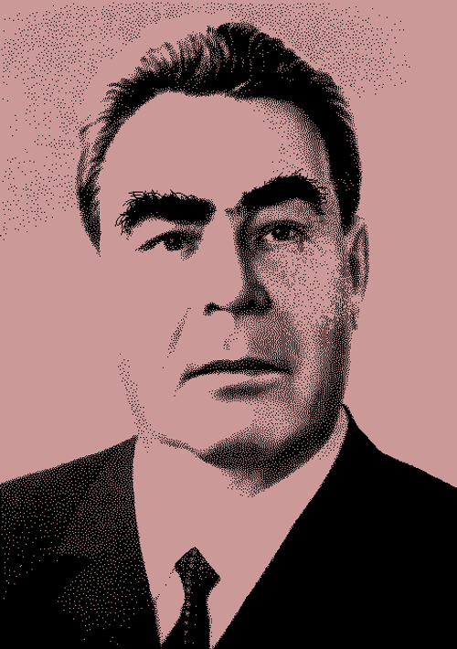 Russian Leonid Brezhnev Thick Eyebrows GIF