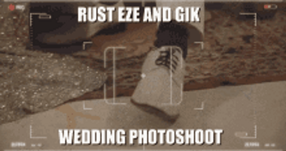 Rust Wedding Photoshoot GIF