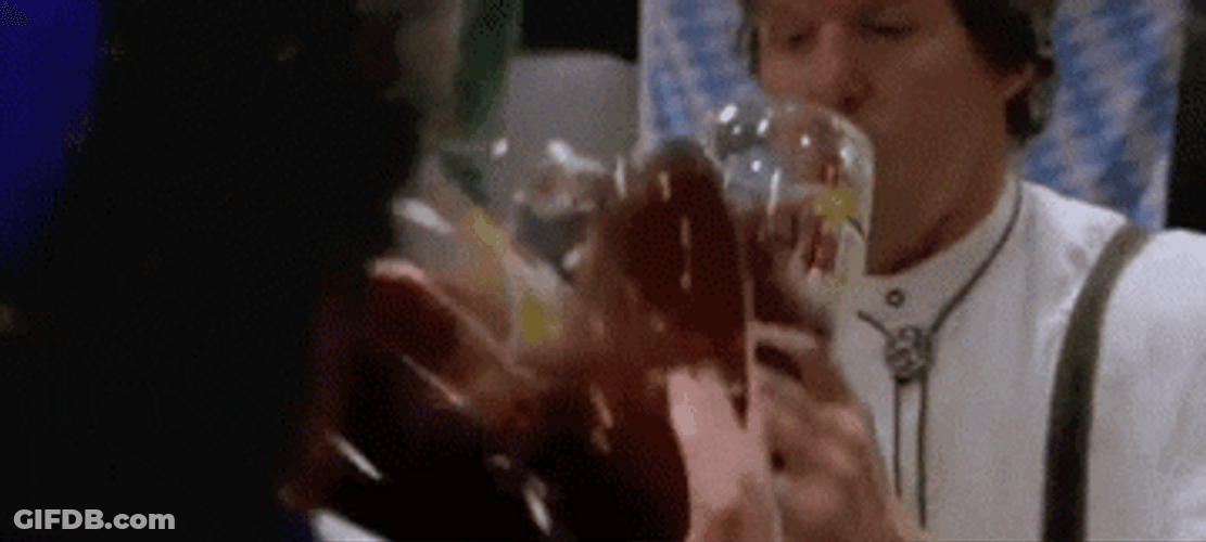 Rustlers' Rhapsody Funny Film Beer Chug GIF