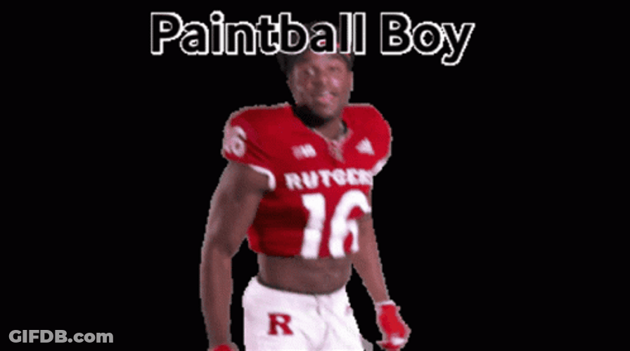 Rutgers Football Player Croptop GIF