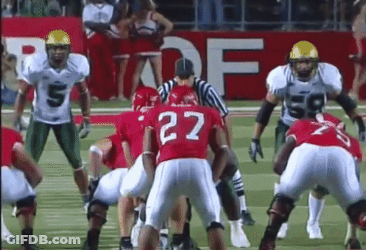 Rutgers Football Team Game Start GIF