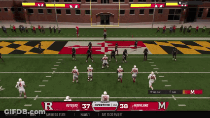 Rutgers Vs Maryland Football Game GIF