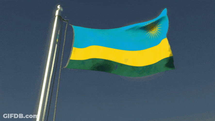 Rwanda Flag GIF
