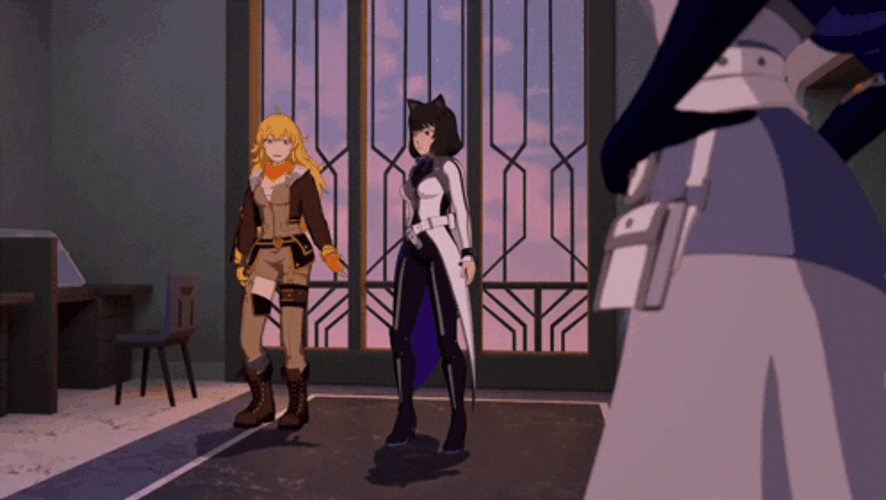 Rwby Blake Belladona Yang Xiao Long Dancing GIF
