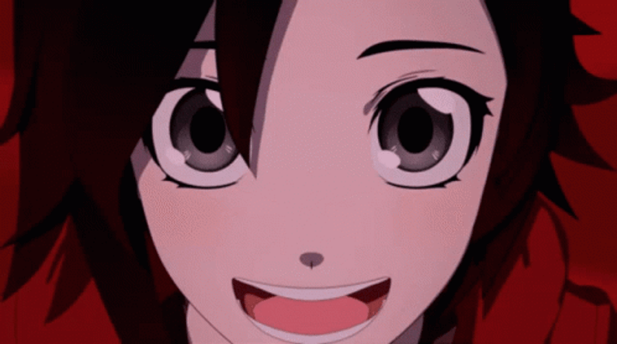 Rwby Ruby Rose Unleashing Power GIF