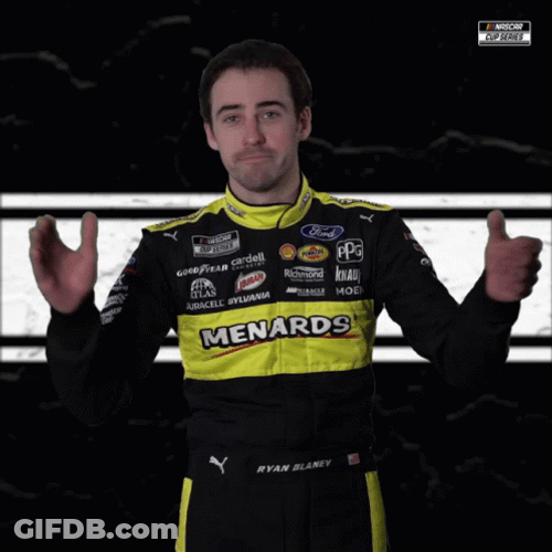 Ryan Blaney Clapping GIF