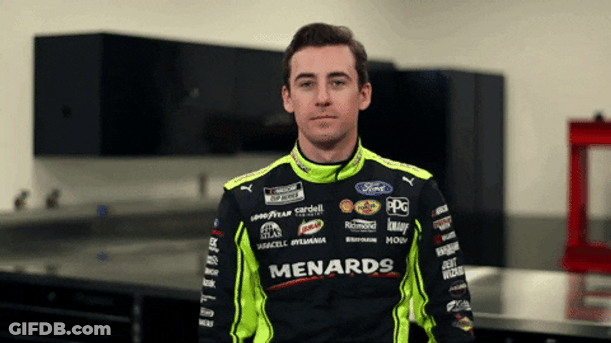 Ryan Blaney Double Thumbs Up Great Job Team GIF