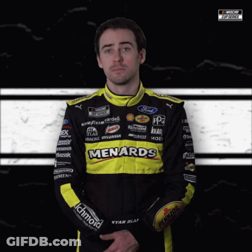 Ryan Blaney Giving Thumbs Up GIF
