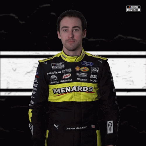 Ryan Blaney Stand Up Gesture GIF