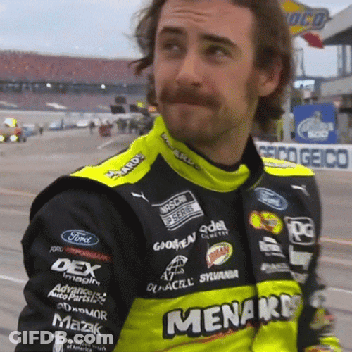 Ryan Blaney Thumbs Up GIF