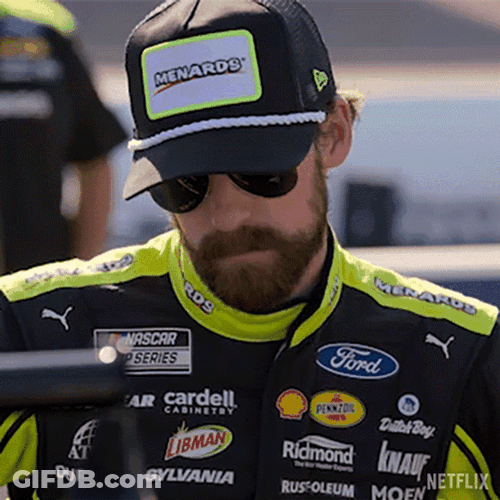 Ryan Blaney With Shades GIF