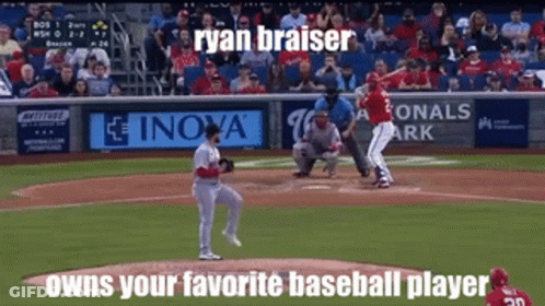 Ryan Braiser Playing Baseball GIF