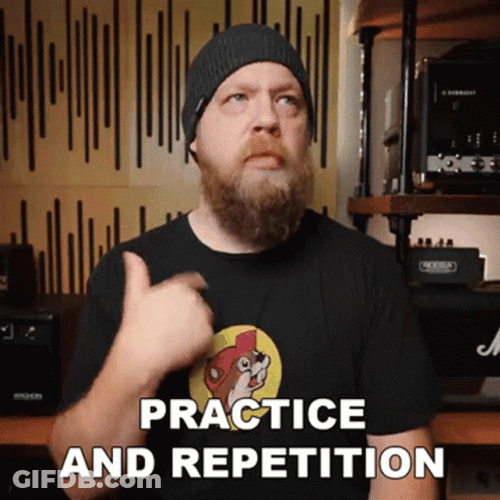 Ryan Fluff Bruce Practice And Repetition GIF