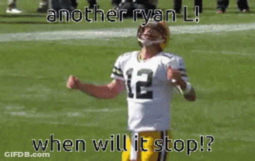 Ryan L When Will It Stop GIF