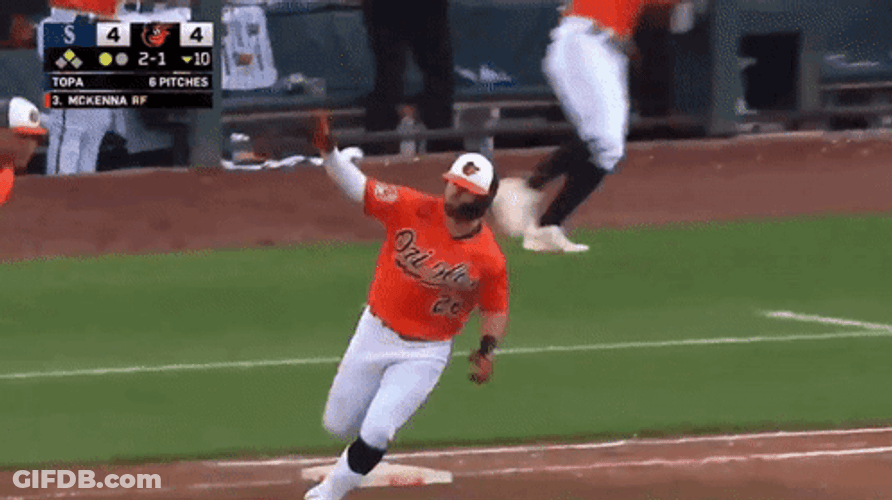 Ryan McKenna Orioles Win GIF