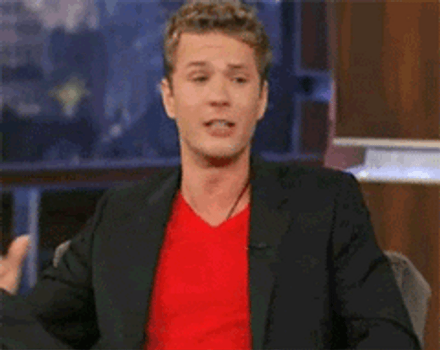 Ryan Phillippe Trying Not To Laugh GIF