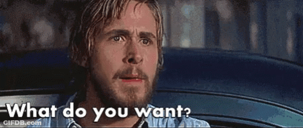Ryan Rachel Argue What Do You Want GIF
