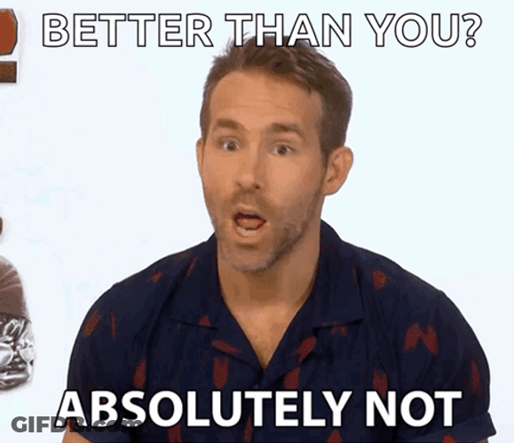 Ryan Reynolds Absolutely Not GIF