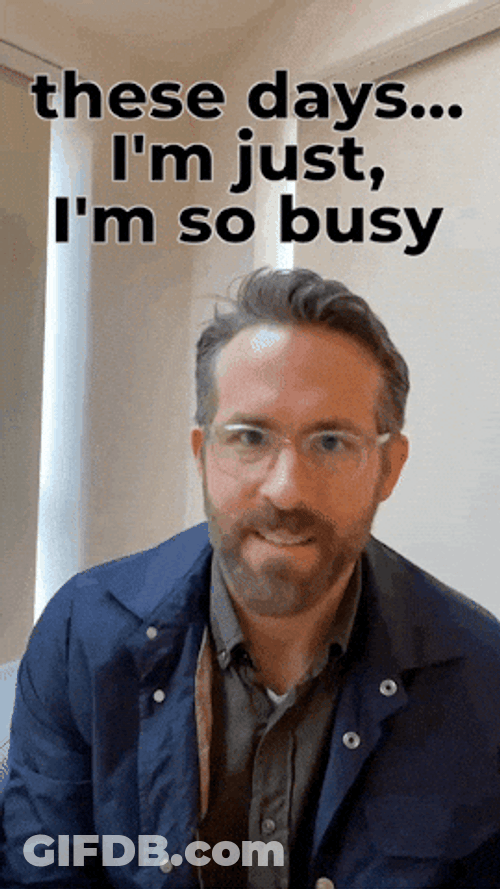 Ryan Reynolds Back Off GIF