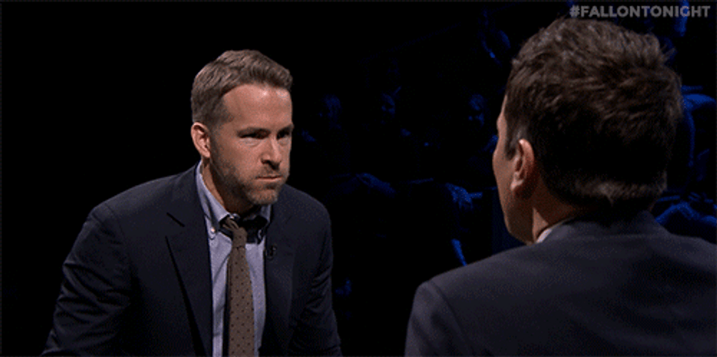 Ryan Reynolds Blowing GIF
