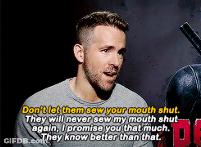 Ryan Reynolds Don't Le Them GIF