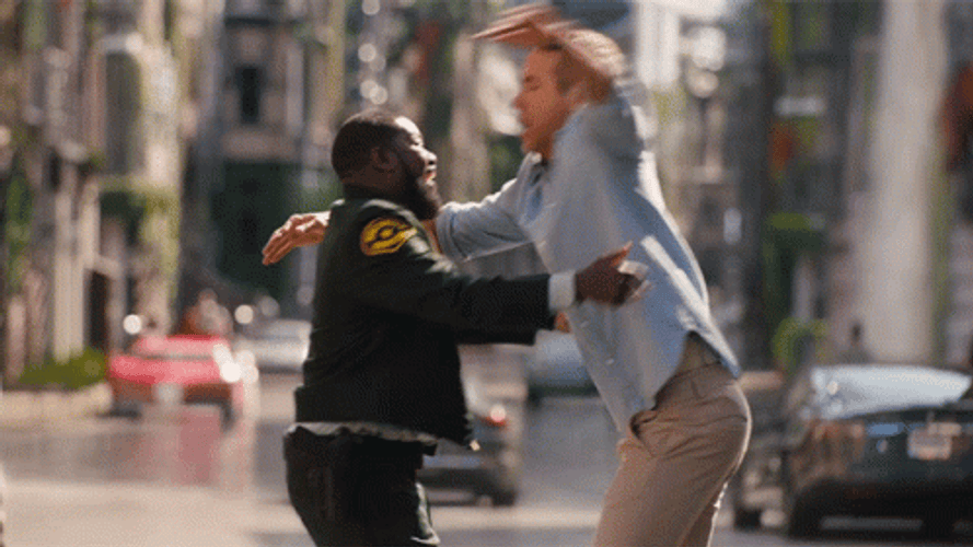 Ryan Reynolds Free Guy Hug GIF