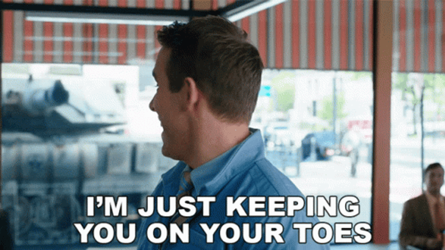 Ryan Reynolds Just Keeping Your Toes GIF