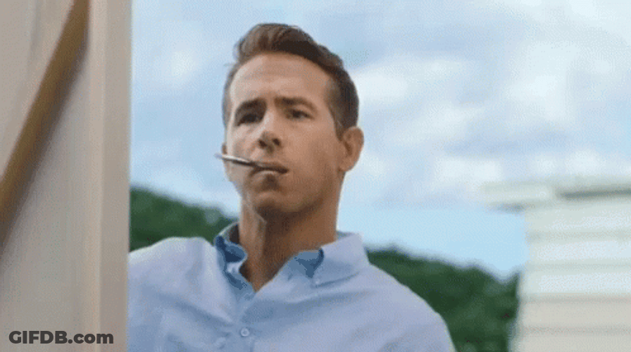 Ryan Reynolds Looking GIF