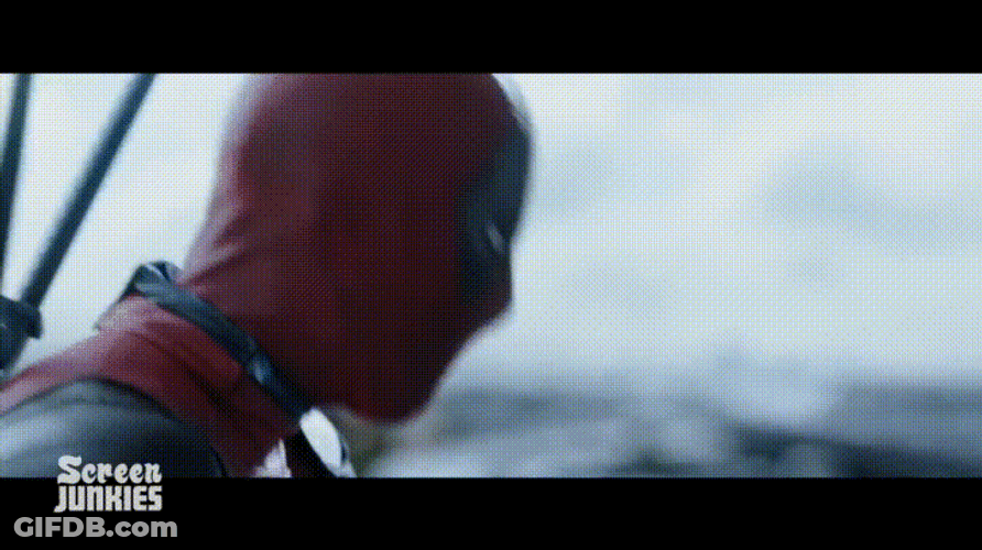Ryan Reynolds Shocked Spiderman GIF