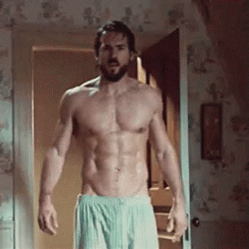 Ryan Reynolds Showing Body GIF