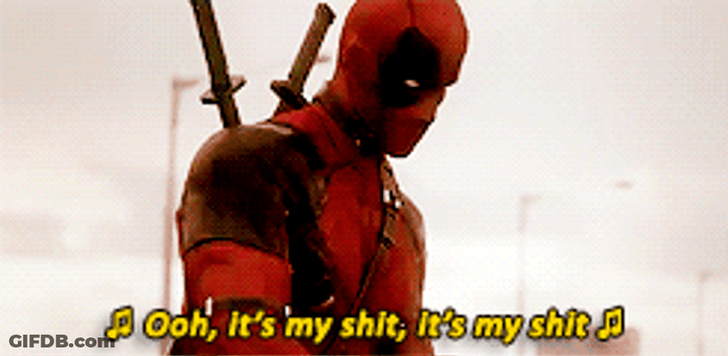 Ryan Reynolds Spiderman Deadpool GIF