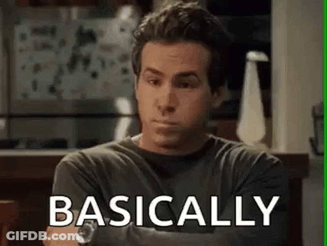 Ryan Reynolds Uh Yeah Basically GIF