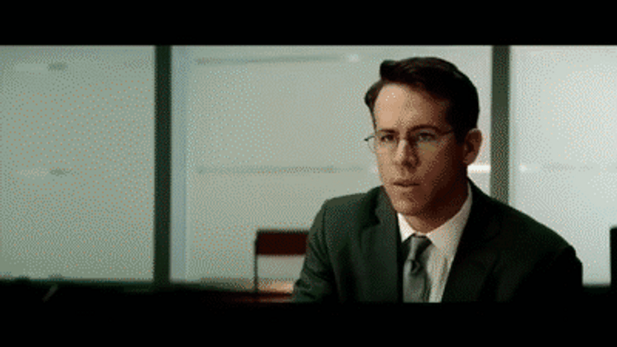 Ryan Reynolds Watching Movie GIF