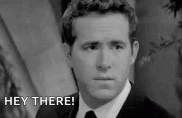 Ryan Reynolds Well Hello There GIF